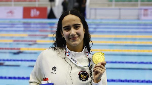 Potret Masnari Wolf, Ratu Gaya Punggung Indonesia Dapat Emas di SEA GAMES 2025