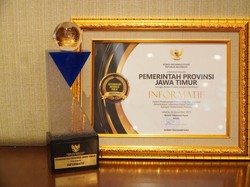 Pemprov Jatim Dinobatkan Komisi Informasi sebagai Pemerintah Informatif