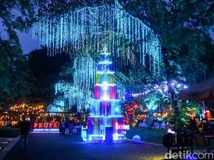 Urban Forest Cipete Disulap Jadi Wisata Cahaya Gratis Selama Libur Nataru