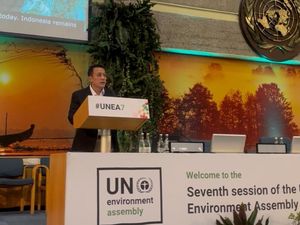 Di Sidang Lingkungan PBB, Wamen LH Kecewa Usulan Pengelolaan Karst Mandek