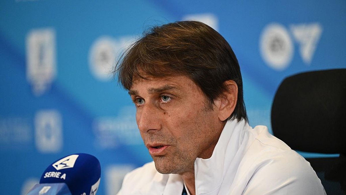 Antonio Conte dikabarkan merapat ke Timnas Italia. (Foto: SSC NAPOLI via Getty Images/SSC NAPOLI)
