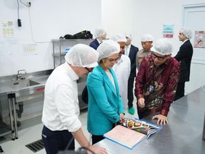 Dapur MBG Polri Curi Perhatian Delegasi Prancis