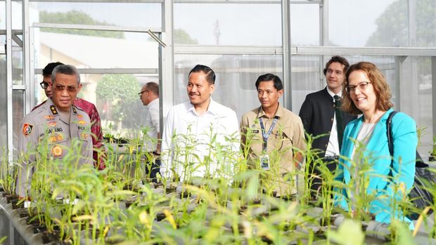 Delegasi Prancis kunjungi SPPG Polri Pejaten