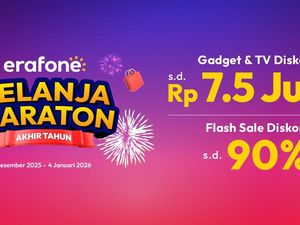 erafone Hadirkan Program Belanja Maraton, Ada Promo dari Brand Pilihan