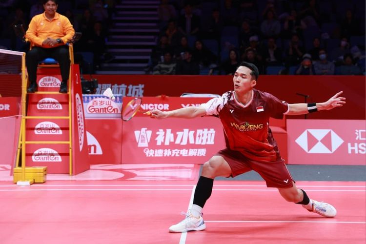 Popov Hentikan Langkah Jonatan Christie di BWF World Tour Finals 2025