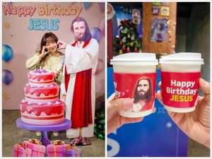 Kafe Ulang Tahun Yesus Ala K-Pop, Ini Fenomena Unik Natal di Korea!