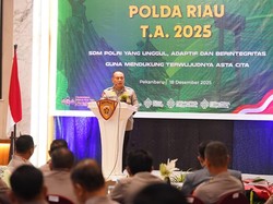 Kapolda Riau Buka Rakorbin SDM, Tekankan Personel Adaptif dan Kolaboratif