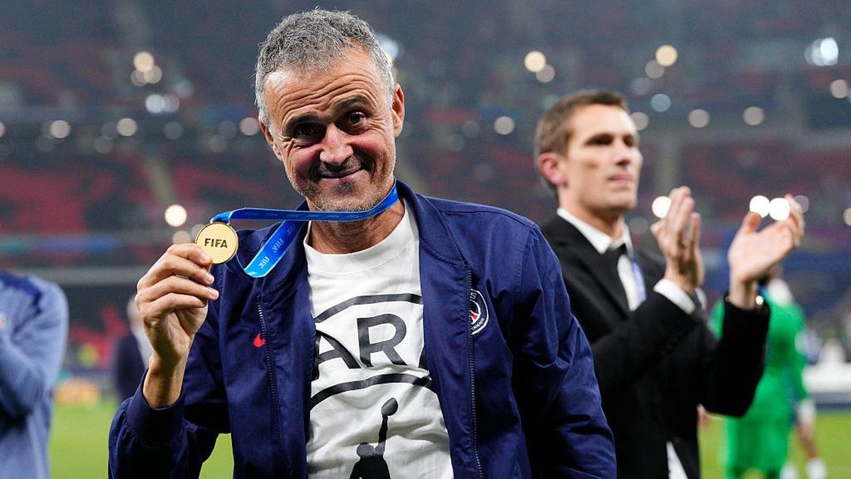 Pelatih Paris Saint-Germain, Luis Enrique. (Foto: NurPhoto via Getty Images/NurPhoto)
