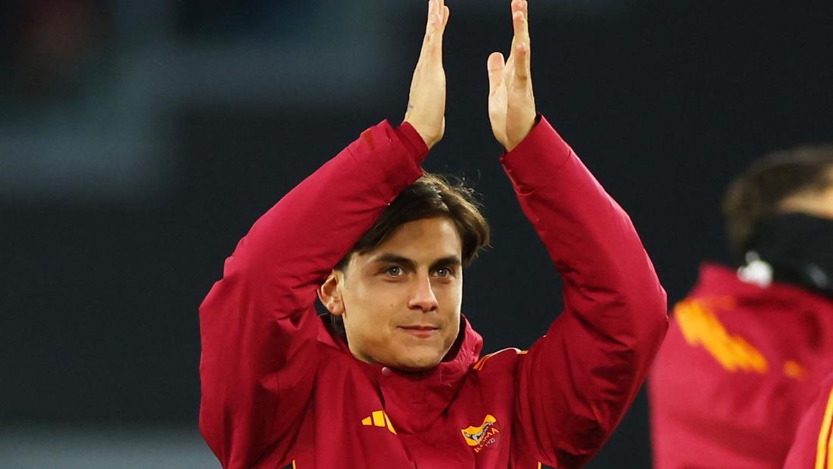 Kontrak Paulo Dybala di AS Roma berakhir pada Juni 2026 (Foto: REUTERS/Ciro De Luca)