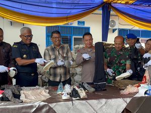 Bea Cukai Jambi Musnahkan Jutaan Rokok Ilegal hingga Barang Elektronik