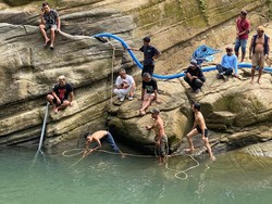 Terjun di Menoreh River Camp Kulon Progo, Remaja Tewas Tenggelam