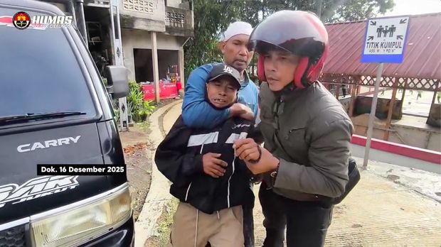 Pria bernama Emed alias Aku ditangkap polisi usai merampok lansia di wilayah Cileungsi, Bogor, Jawa Barat (dok Polsek Cileungsi)