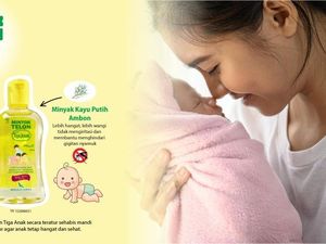 Tidak Hanya Bikin Anak Wangi, Ini Manfaat Minyak Telon Tiga Anak