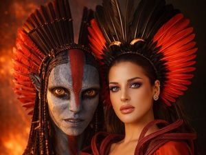 Slay! Saat Tasya Farasya Jadi Varang Si Pemakan Jantung di Avatar: Fire and Ash