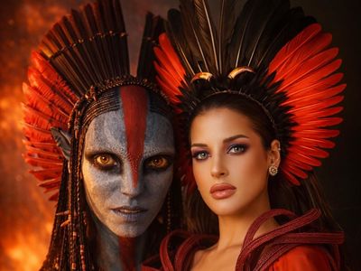 Slay! Saat Tasya Farasya Jadi Varang Si Pemakan Jantung di Avatar: Fire and Ash