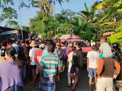 Geger Temuan Mayat Pria dan Motor di Dasar Selokan Lombok Barat