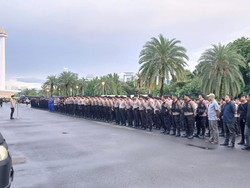 988 Polisi Dikerahkan Amankan Tablig Akbar Milad Jakmania di Monas