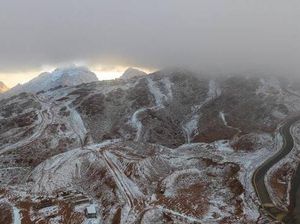 Salju Turun di Arab Saudi, Suhu di Bawah Nol Derajat