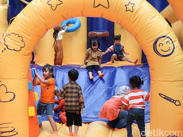 Arena Bermain Outdoor Edukatif Ramaikan Liburan Akhir Tahun di GBK
