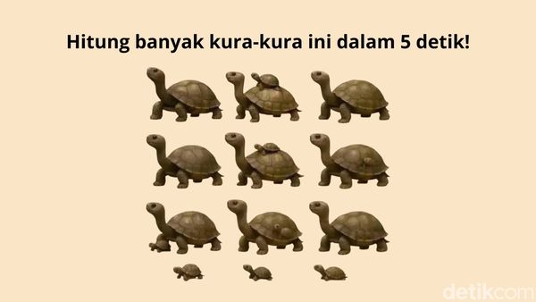 Coba Hitung Ada Berapa Hewan yang Sembunyi! Kalau Salah Bisa Jadi Harus Cek Mata