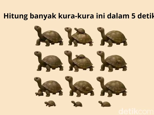 Coba Hitung Ada Berapa Hewan yang Sembunyi! Kalau Salah Bisa Jadi Harus Cek Mata