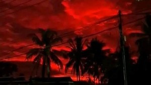 Langit Warna Merah Darah Bikin Geger Pandeglang, BMKG: Bukan Tanda Bencana