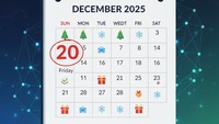 Tanggal 20 Desember Memperingati Hari Apa? Ada 3 Momen Penting