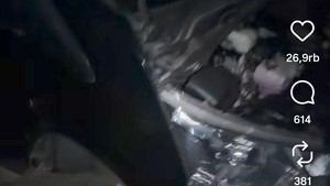 Mobil Personel dan Kru NDX AKA Kecelakaan di Kemranjen Banyumas