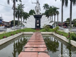 Monumen Sisingamangaraja XII Medan Tak Terawat, Begini Penampakannya