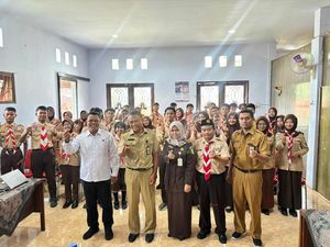 Polisi Gandeng Pramuka Kota Blitar Perangi Narkoba