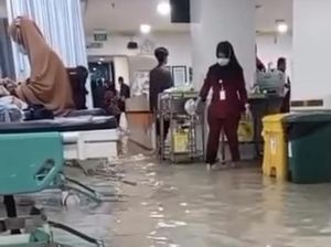 Hujan Lebat, Area IGD RSUD Sidoarjo Kebanjiran