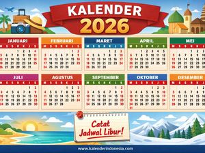 Lengkap! Jadwal Libur Nasional dan Cuti Bersama 2026 Resmi dari Pemerintah