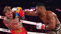 Hasil Tinju: Anthony Joshua Menang KO Atas Jake Paul!