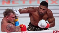 Wajah Jake Paul Dibikin 'Hancur' Anthony Joshua, Ibunya Ngamuk