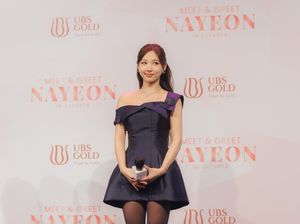 Nayeon TWICE Kena Angin Jakarta, Cantik Pakai Gaun Mini dan Makeup Natural