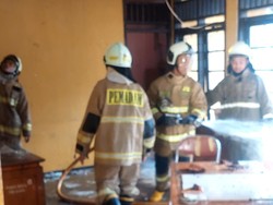 ODGJ Main Korek Gas, Panti Sosial di Cengkareng Kebakaran