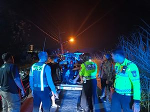 Patroli Dini Hari, Polisi Amankan Remaja Balap Liar di JLU Lamongan
