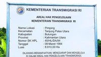 Kades di Bulungan Protes Plang Lahan Kementerian Transmigrasi: Salah Lokasi