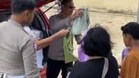 Polres Muratara Buka Dapur Lapangan untuk Penumpang dari Bus yang Terbakar