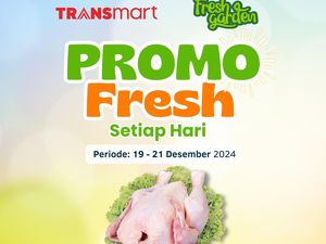 Ada Promo Fresh Setiap Hari di Transmart, Produk Ayam Broiler Beli 1 Gratis 1