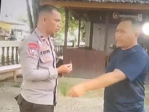 Polsek Popayato Minta Maaf Usai Viral 3 Polisi Makan Rumput gegara Telat Apel