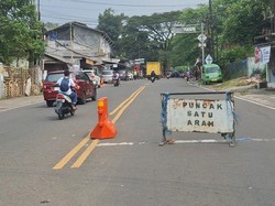 2.600 Kendaraan Melintas ke Arah Puncak Bogor, One Way Sempat Diberlakukan