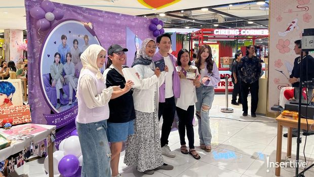 A Purple Birthday for Jin & V BTS