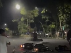 Kecelakaan Fatal Balap Liar, 5 Orang Terkapar di Jalan Ngurah Rai Jembrana