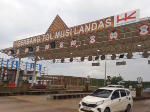 Libur Sekolah Dimulai, Trafik Tol di Sumsel Naik Ribuan Kendaraan