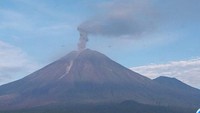 Gunung Semeru Erupsi Lagi Pagi Ini, Tinggi Letusan Capai 1,2 Km