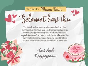 60+ Kata-kata untuk Hari Ibu 2025 yang Menyentuh Hati, Panjang, dan Berkesan
