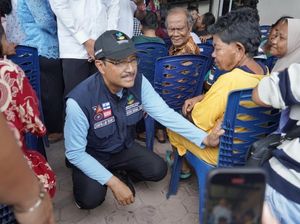 Kemensos Salurkan Bantuan ke Penyandang Disabilitas Korban Banjir Sibolga