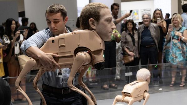 Elon Musk hingga Mark Zuckerberg Berubah Wujud Jadi Robot Anjing