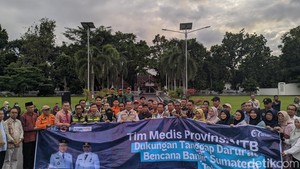 Pemprov NTB Kirim 32 Tenaga Medis-Relawan ke Aceh